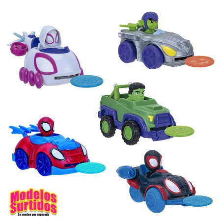 SPIDEY MINI VEHICULOS LANZA DI