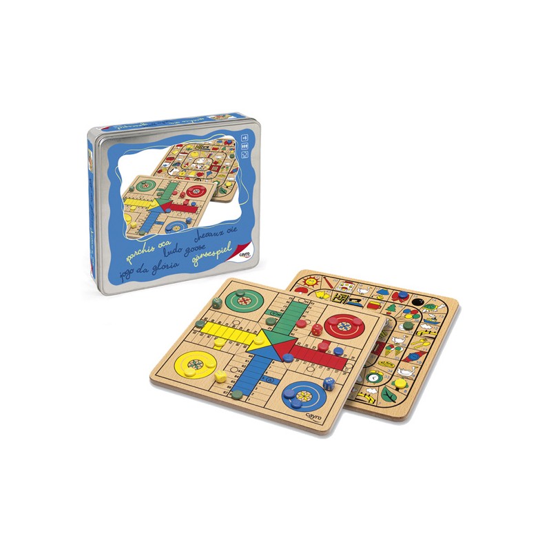PARCHIS-OCA METAL BOX