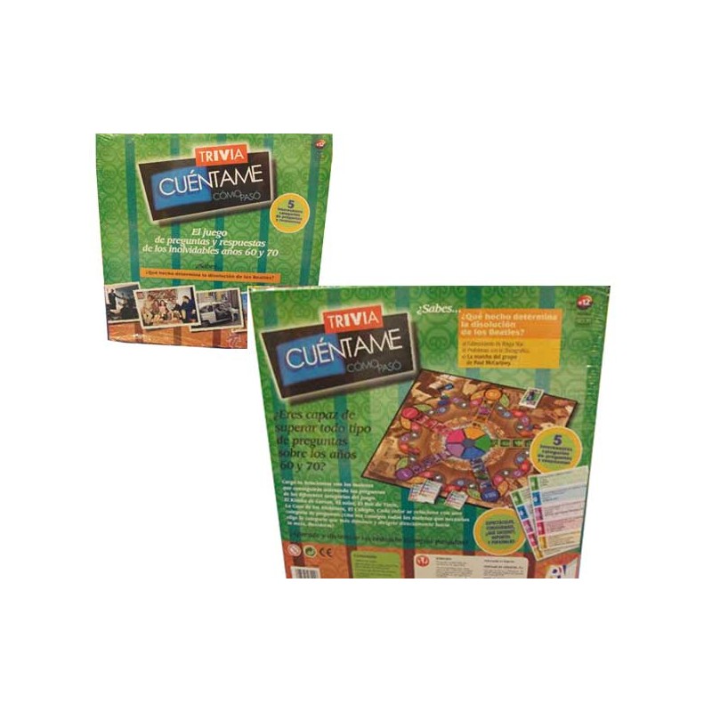 TRIVIAL CUENTAME COMO PASO