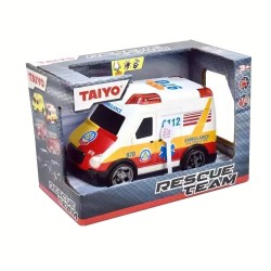 COCHE AMBULANCIA LUZ Y SONIDO