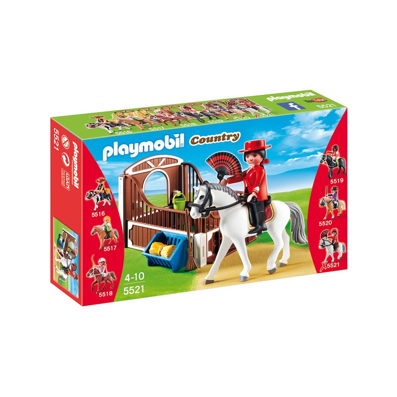 CABALLO ANDALUZ CON ESTABLO