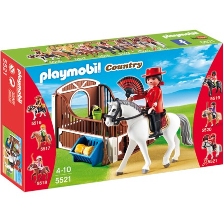 CABALLO ANDALUZ CON ESTABLO