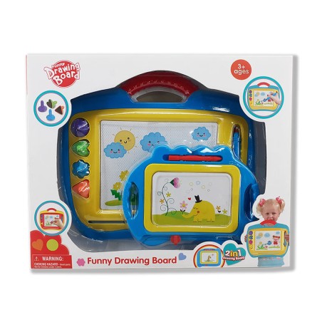 PIZARRA MAGICA COLOR Y BLANCA