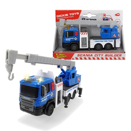 CAMION CONSTRUCCION CON LUZ Y