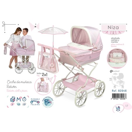 NIZA COCHE REBORN PLEGABLE CON