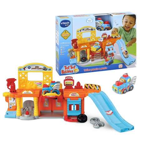 TUT TUT BOLIDOS TALLER PUESTA