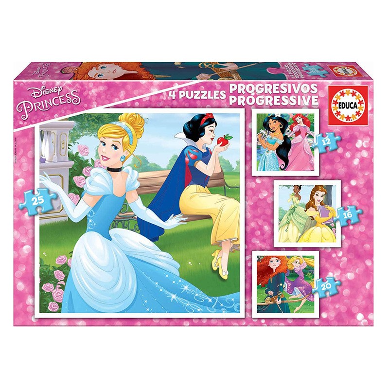 PUZZLE PROGRESIVOS PRINCESAS D