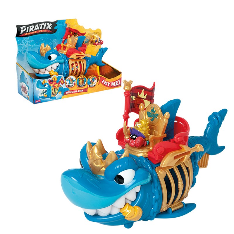 PIRATIX S PLAYSET KING SHARK