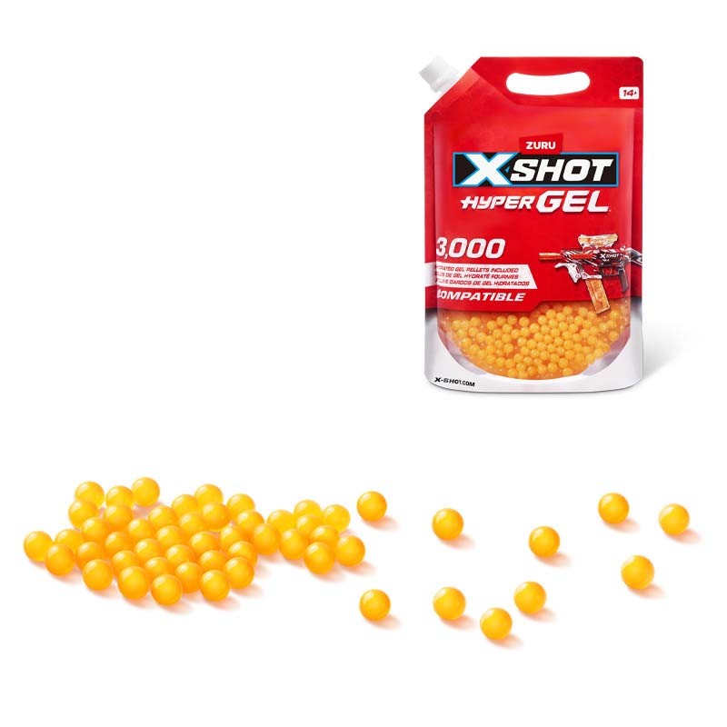 RECAMBIO 3.000 BOLAS DE GEL