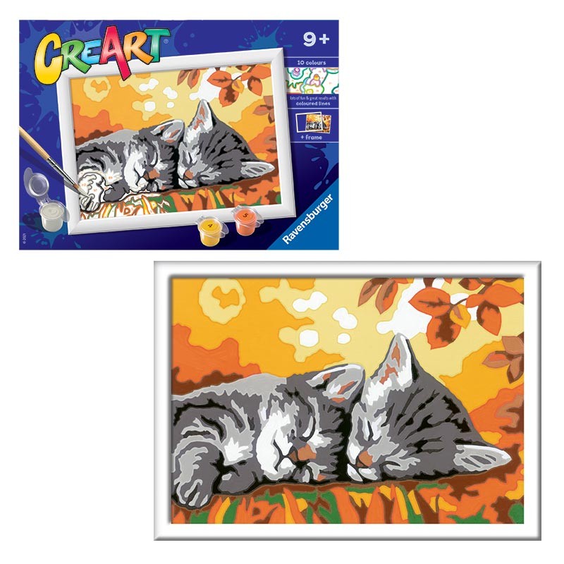 CREART SERIE E- GATITOS EN OTO