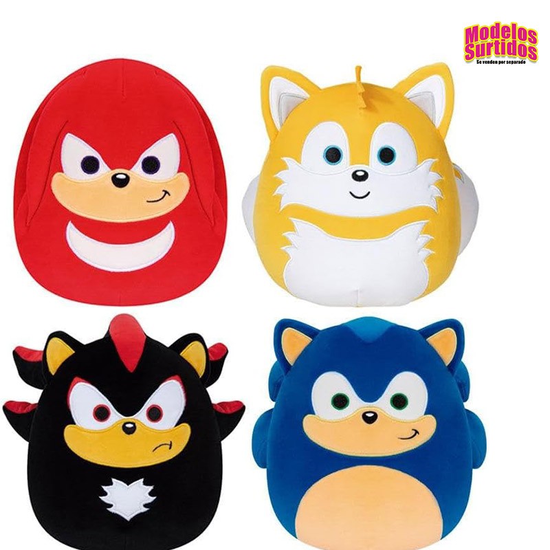 SQUISHMALLOWS 25 CM SONIC SURT