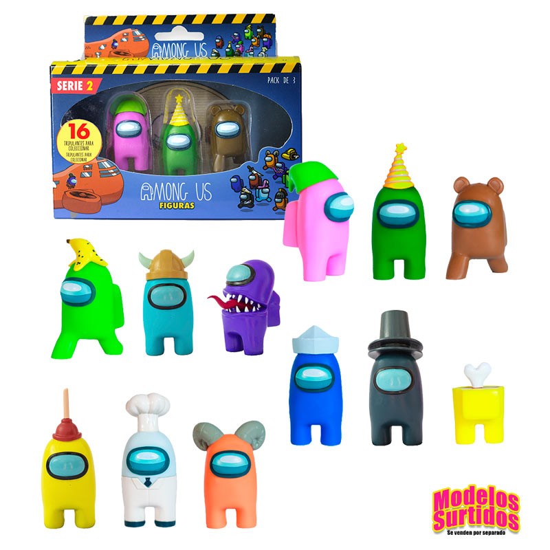 AMONG US S2 PACK 3  EN CAJA SD