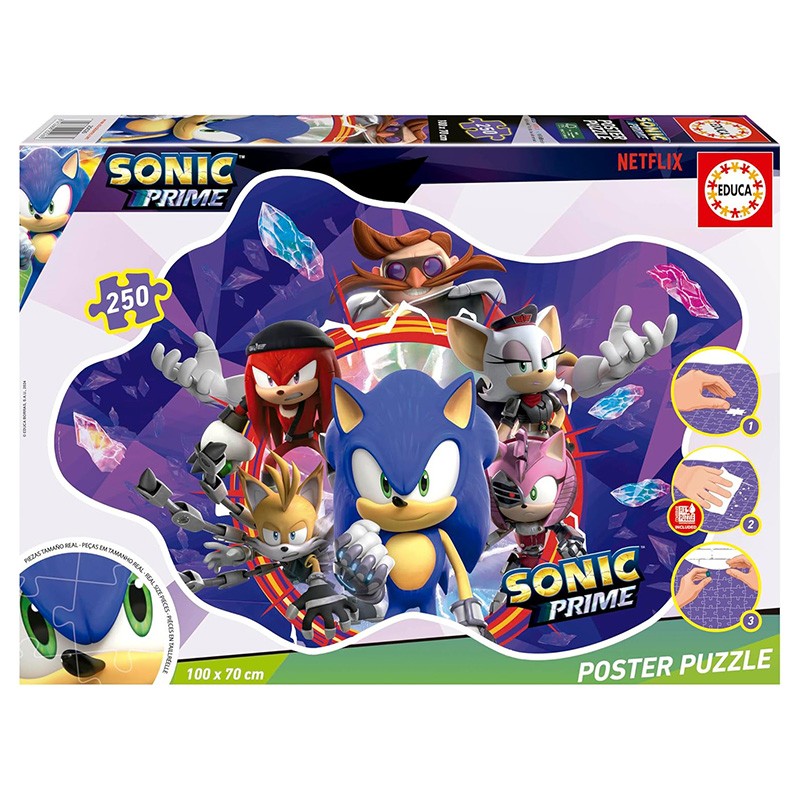 PUZZLE 250P SONIC PRIME POSTER