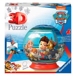 PUZZLE 3D BALL 72P PAW PATROL