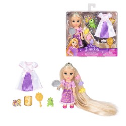 MUÑECA PRINCESA RAPUNZEL 15 CM