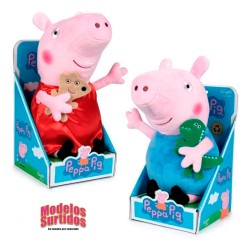 PELUCHE PEPPA & GEORGE WITH TO
