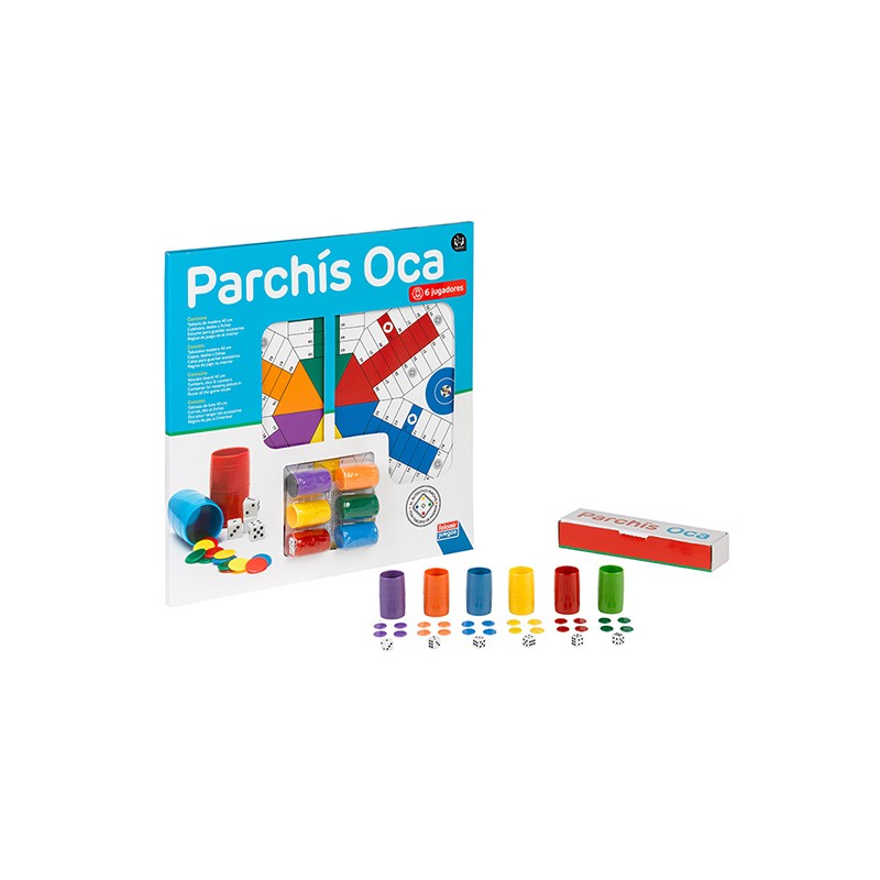 PARCHIS 6 JUGAD.+OCA 40 CM + A