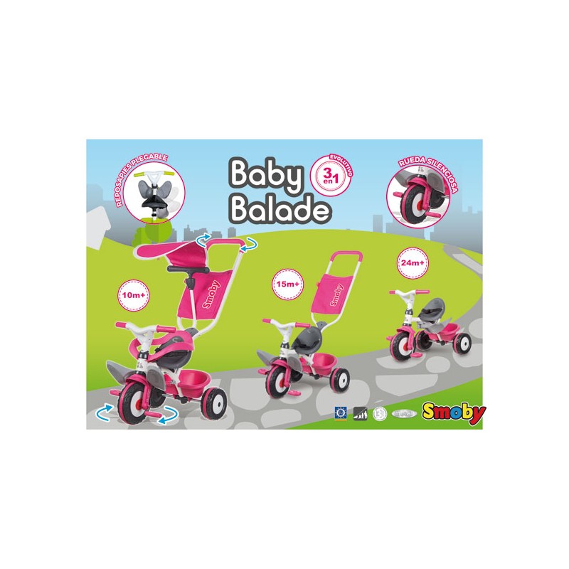 BABY BALADE ROSA