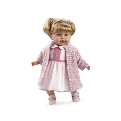 MUÑECA 42 CM ELIAN ROSA MECAN