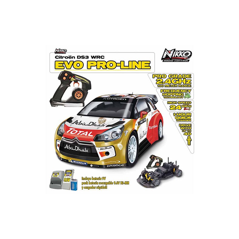 RC ESC 1:14-CITROEN DS3 WRC AB