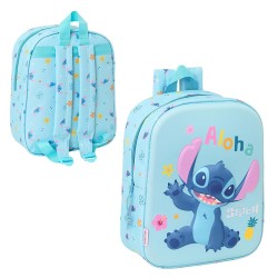 MOCHILA GUARDERIA 3D STITCH 3D