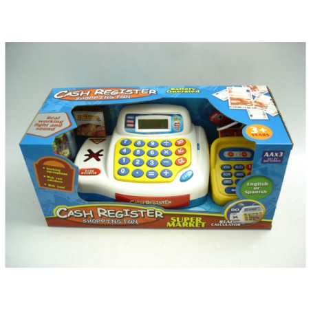 CAJA REGISTRADORA (PILAS INCLU
