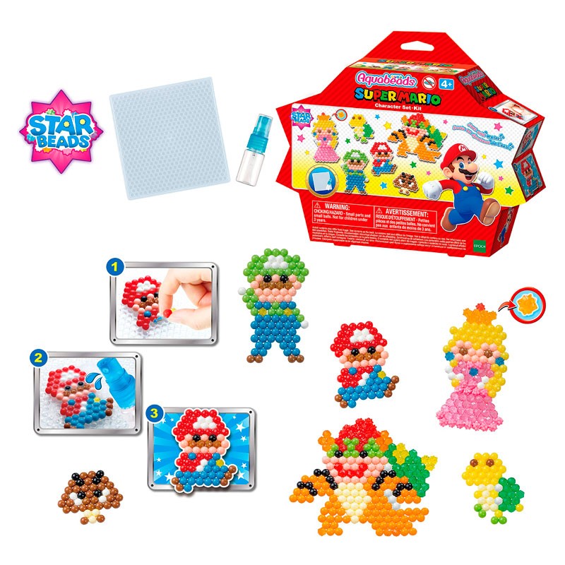 AQUABEADS SUPER MARIO SET DE P