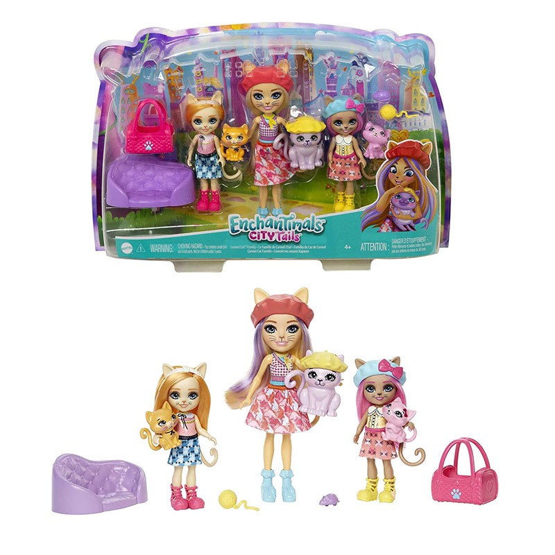 ENCHANTIMALS CITY TAILS FAMILI