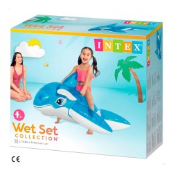 HINCHABLE BALLENA TRANSPARENTE