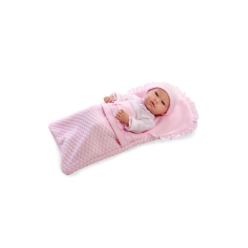 ELEGANCE 42 CM REAL BABY ROSA