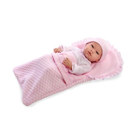 ELEGANCE 42 CM REAL BABY ROSA