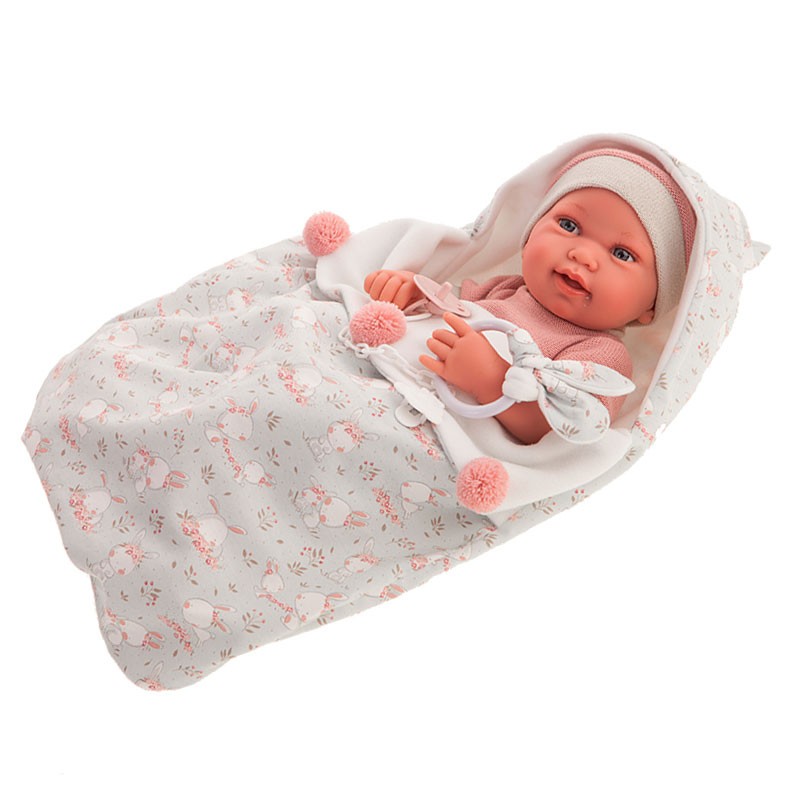 MUÑECA RECIEN NACIDA PIPA CON