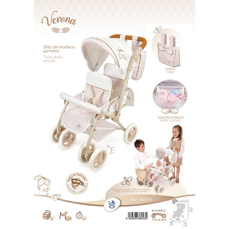 VERONA SILLA GEMELAR PLEGABLE