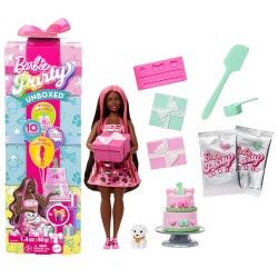 BARBIE PARTY REVEAL MUÑECA ROJ