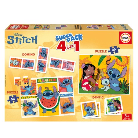 EDUCA SUPERPACK 4 EN 1 STITCH