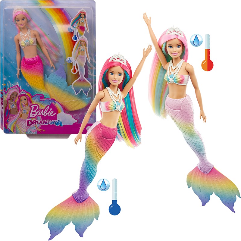BARBIE SIRENA ARCOIRIS MAGICO