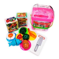 CESTA COMIDAS 40 PIEZAS VELCRO