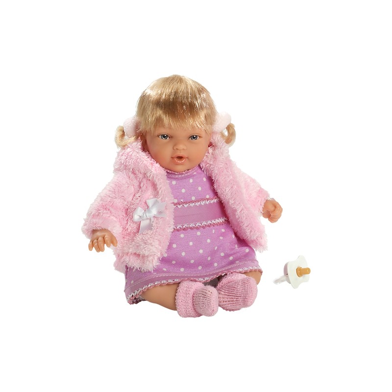 MUÑECA 28 CM HANNE MECANISMO