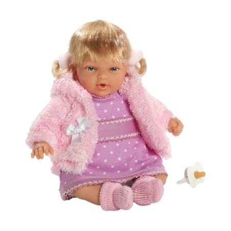 MUÑECA 28 CM HANNE MECANISMO