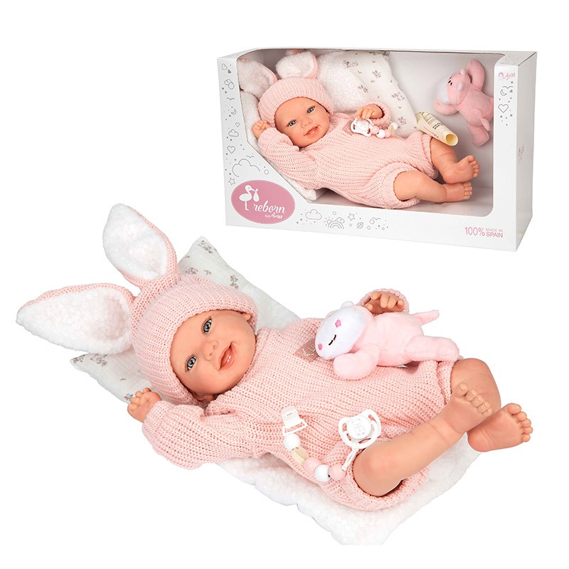 MUÑECA REBORN ARIAS 45 CM LUCI
