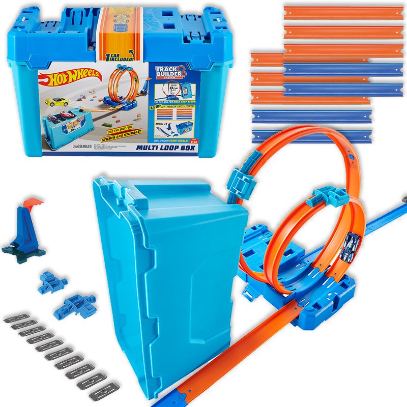 HOTWHEELS TRACKBUILDER CAJA
