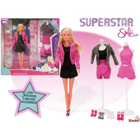 STEFFI LOVE SUPERSTAR BACKSTAG