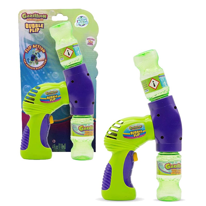 BUBBLE FLIP PISTOLA POMPAS +SO