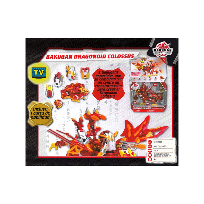 BAKUGAN DRAGONOID COLOSSUS