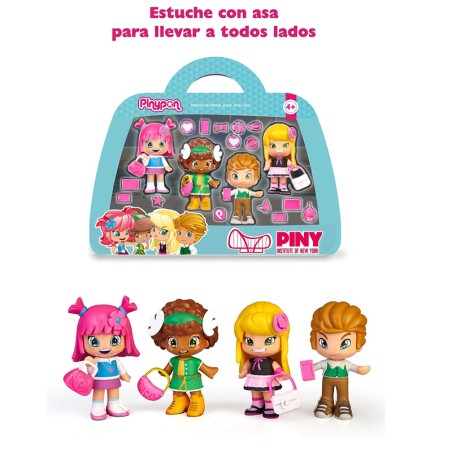 PINYPON PINY SET 4 AMIGOS