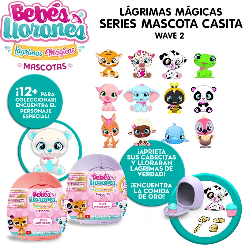BEBES LLORONES LAGRIMAS MAGICA