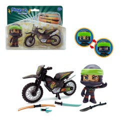 PINYPON ACTION NINJA CON MOTO