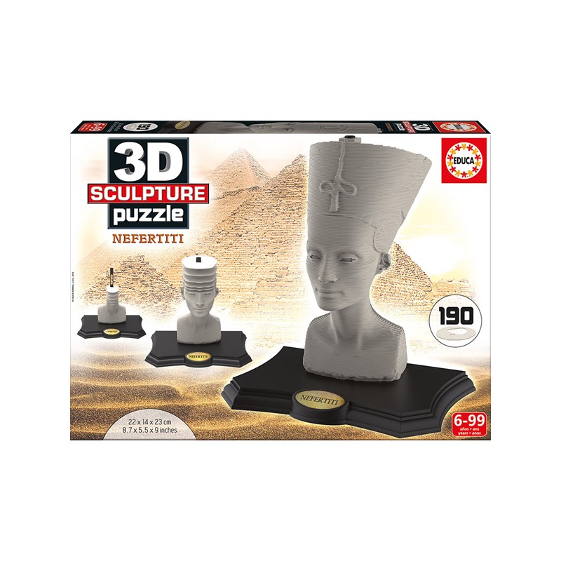 3D SCULPTURE PUZZLE NEFERTITI