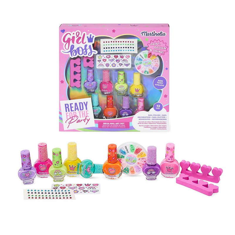 KIT PARA UÑAS MARTINELIA SUPER