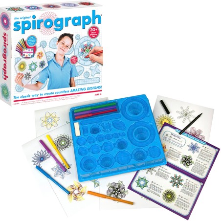 SPIROGRAPH KIT 30+ CON ROTULAD